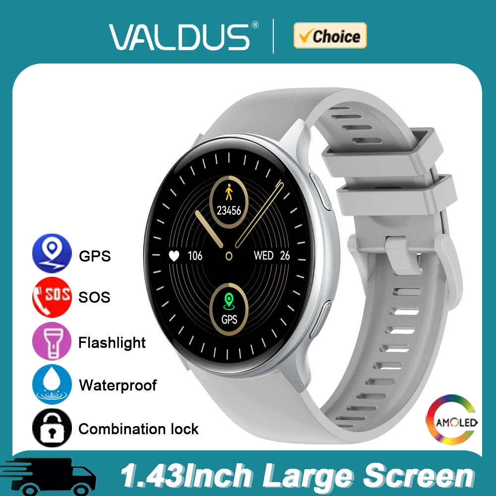 Heart Rate Gps Watch - VALDUS VG53 Pro GPS Smartwatch Uomo