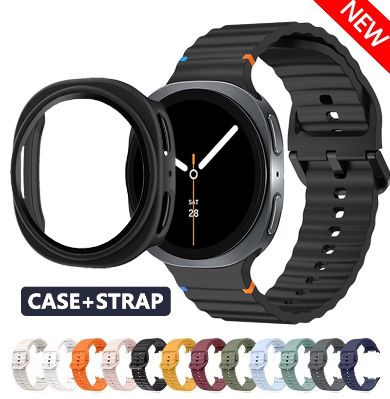 Smartwatch Samsung Watches For Men - Custodia cava + cinturino in silicone
