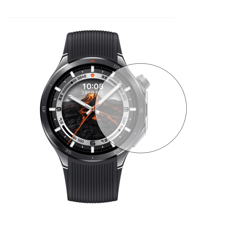 Smartwatch Oppo Watch - Pellicola protettiva trasparente in vetro duro