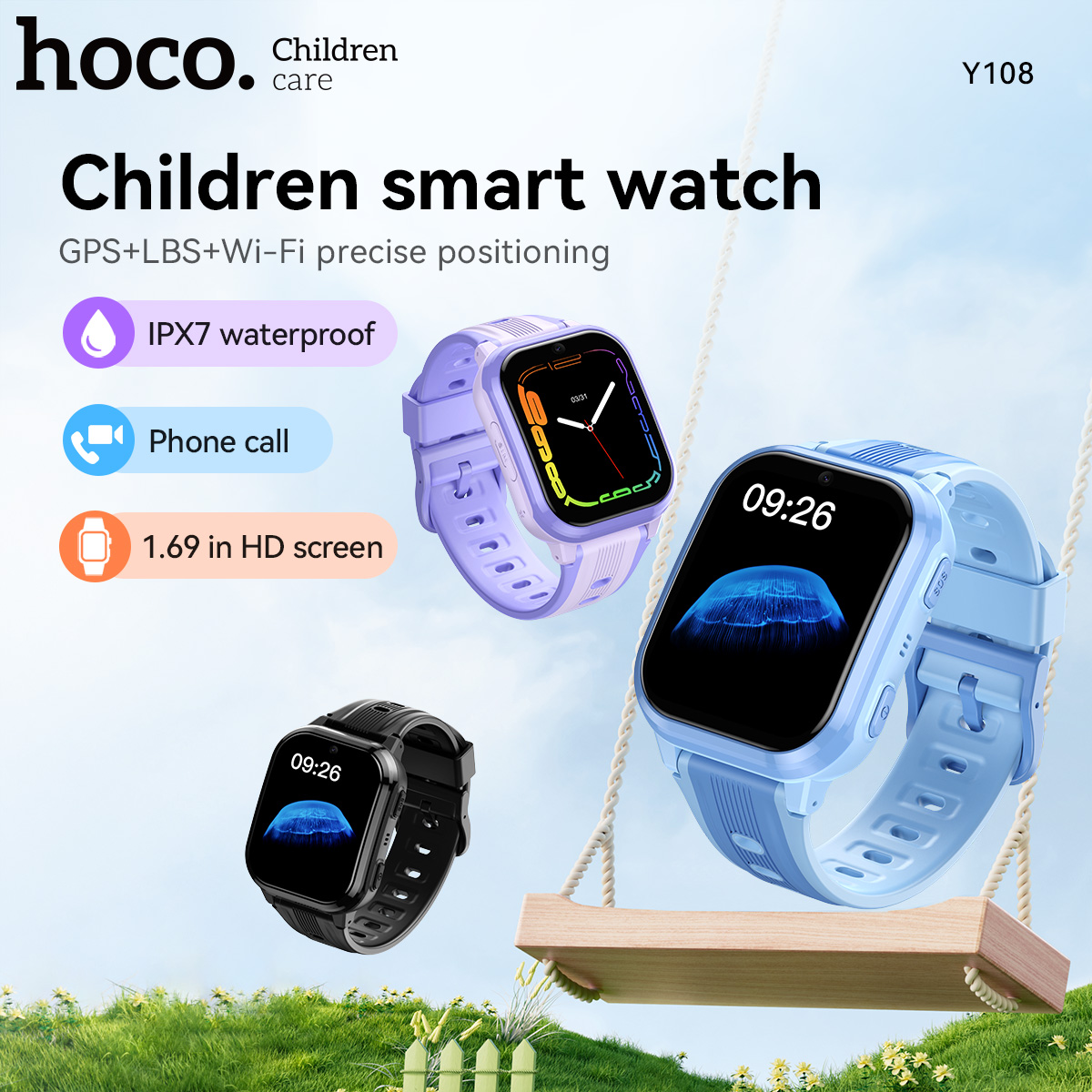 Smartwatch Watches For Children - HOCO Y108 Smartwatch per bambini con