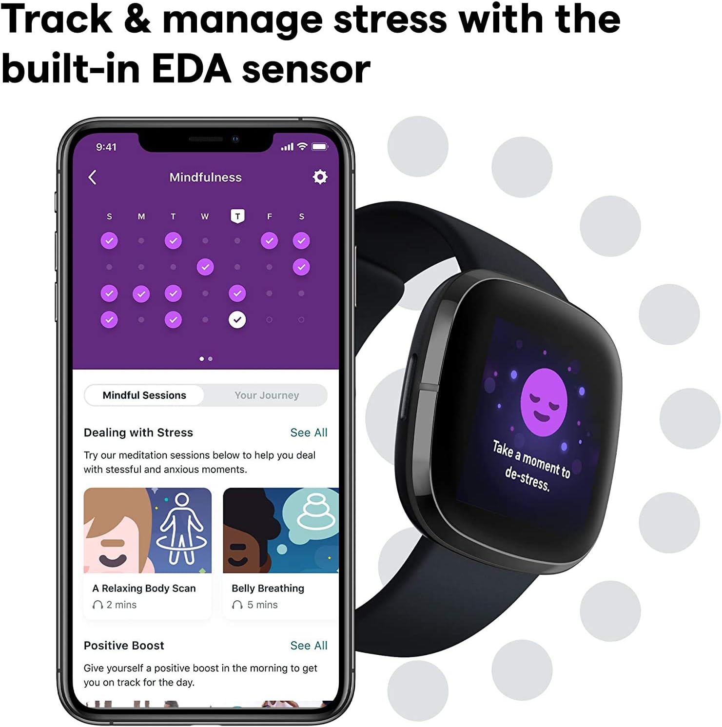 Fitbit Sense Smartwatch per Sa - Heart Rate Gps Watch recensione e prezzo