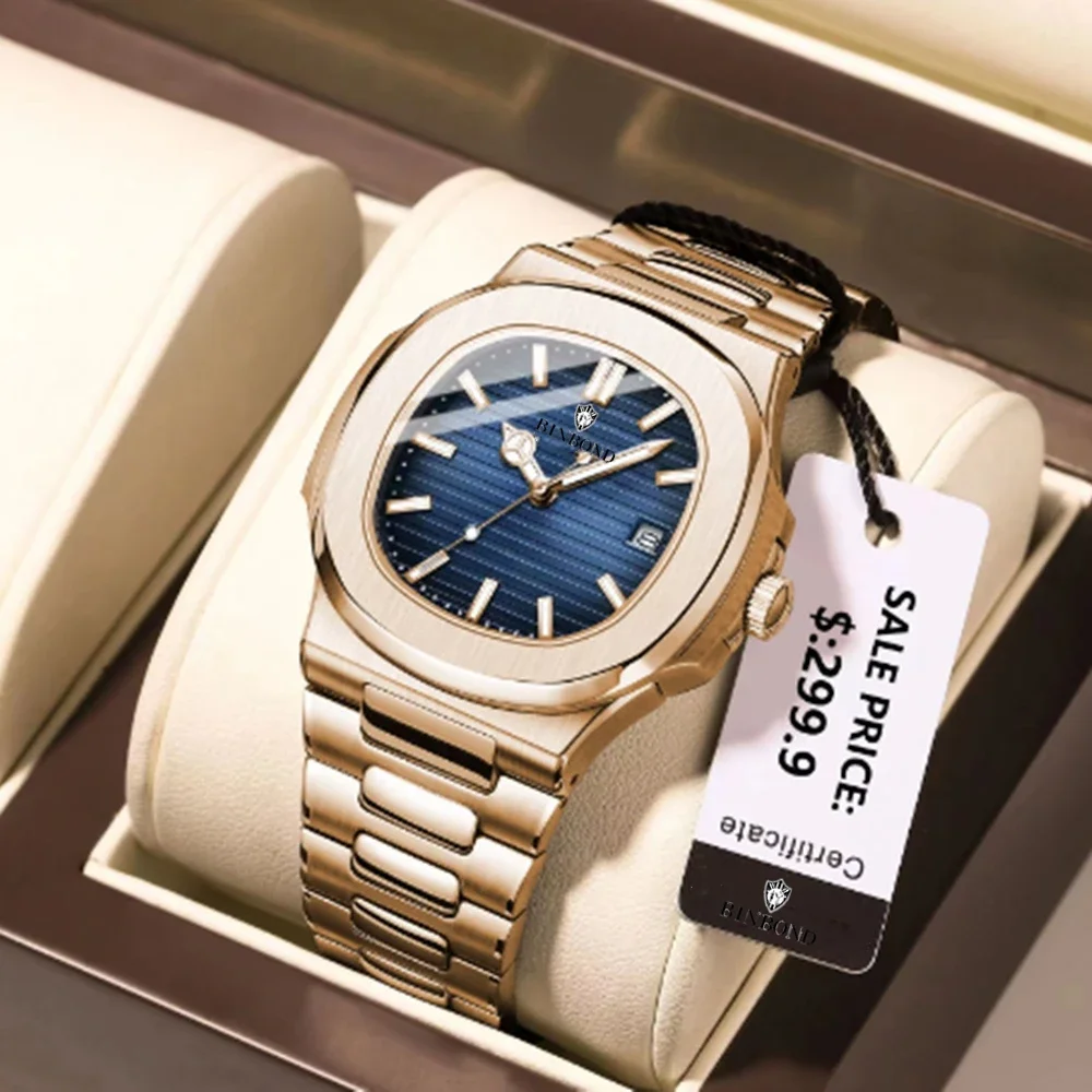 Nuovo Svizzera Uomo Casual Oro - Smartwatch New Watches For Men recensione e prezzo