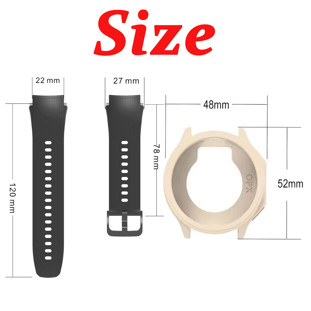 Cinturino e custodia in silico - Smartwatch Oppo Watch recensione e prezzo
