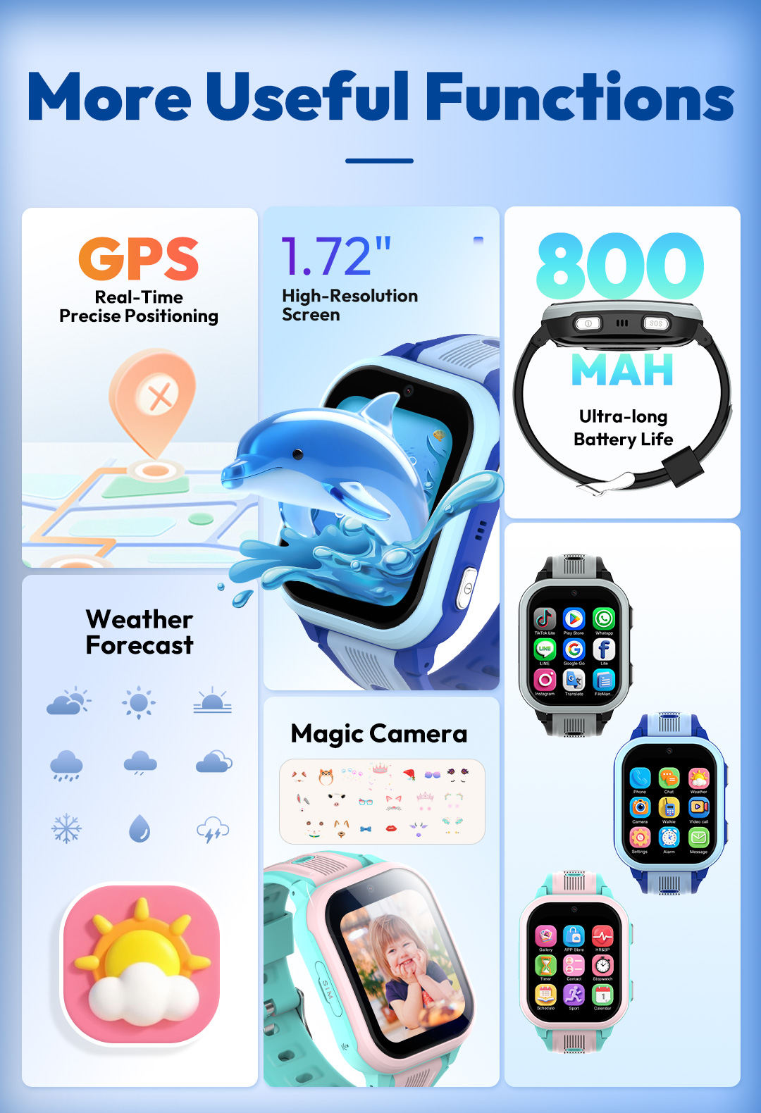 Smartwatch KT41 - Orologio Tel - Smartwatch Watches Gift For Girls recensione e prezzo